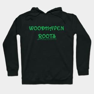 Green Woodhaven Roots Hoodie